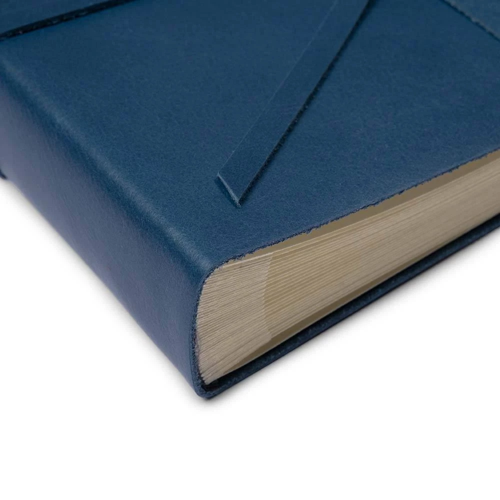 leder_fotoalbum_mit_band_25_blatt_23 Leder Fotoalbum mit Band 25 Blatt Türkis