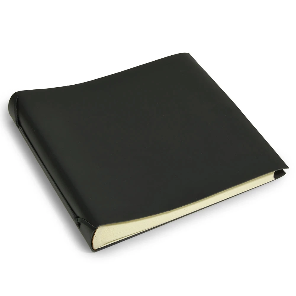 Leder Fotoalbum 50 Blatt  Hellbraun