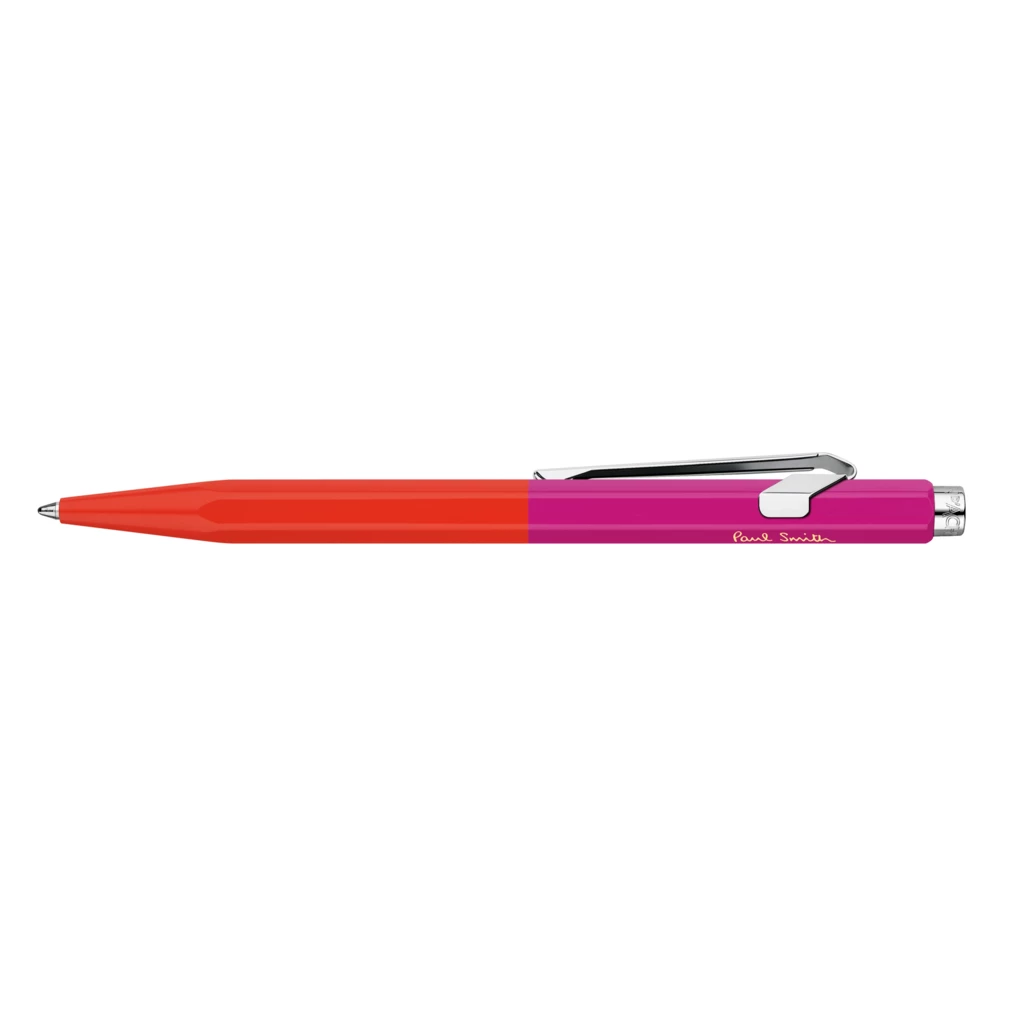 caran_dache_kugelschreiber_849_paul_smith_edition_4_31 Caran d'Ache Kugelschreiber 849 Paul Smith Chartreuse/Rose