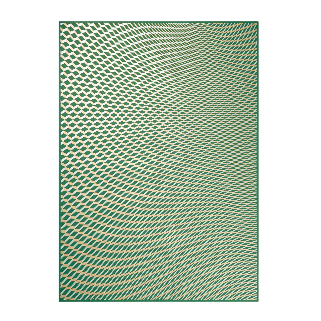 Wrapping paper baubles silver/red 50 x 70 cm, 3 sheets