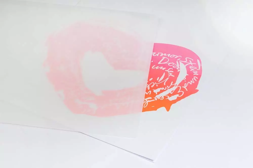 Grußkarte Marmor Stein und Eisen bricht