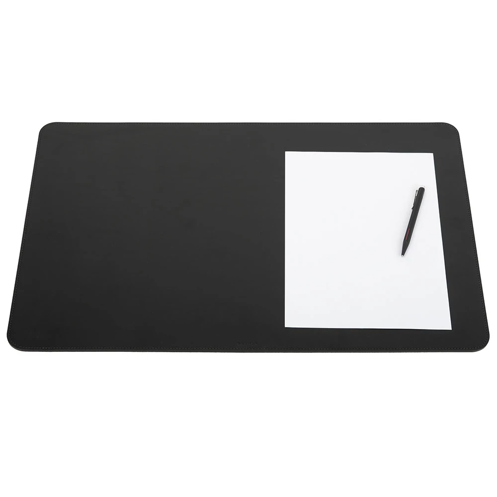 leder_schreibtischunterlage_22 Leder Schreibtischunterlage Schwarz