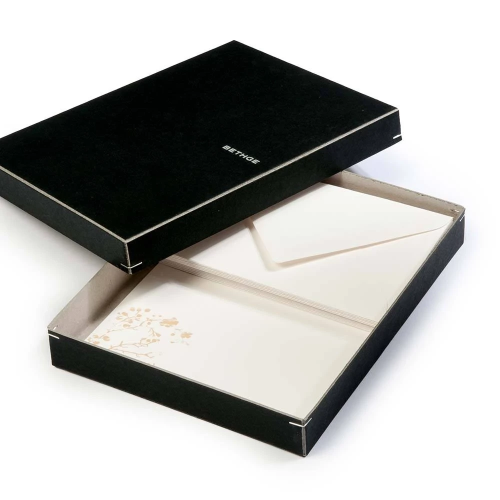 10_mini-briefboegen_kirschbluete_blancblanc_mit_umschlaegen_1 Mini-Briefbogen-Set Kirschblüte mit Umschlägen – Hochweiß