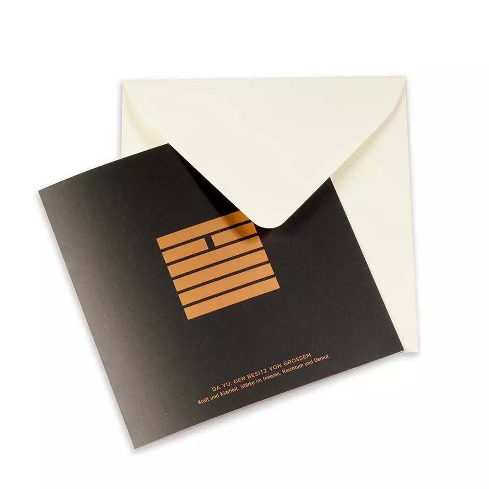 grusskarte_i_ging_sa_yu_der_besitz_von_grossem_3.webp Grußkarte I GING SA YU. Der Besitz von Großem