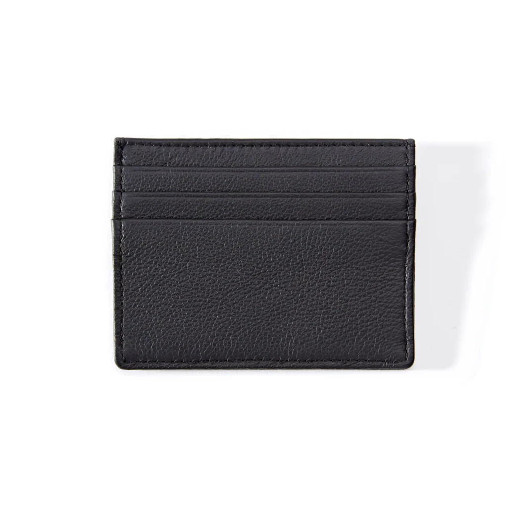 kartenetui_flach_6_cc_kollektion_1977_leder_3 Card Wallet, 6 cc, Koll. 1977, leather, flat, olive green