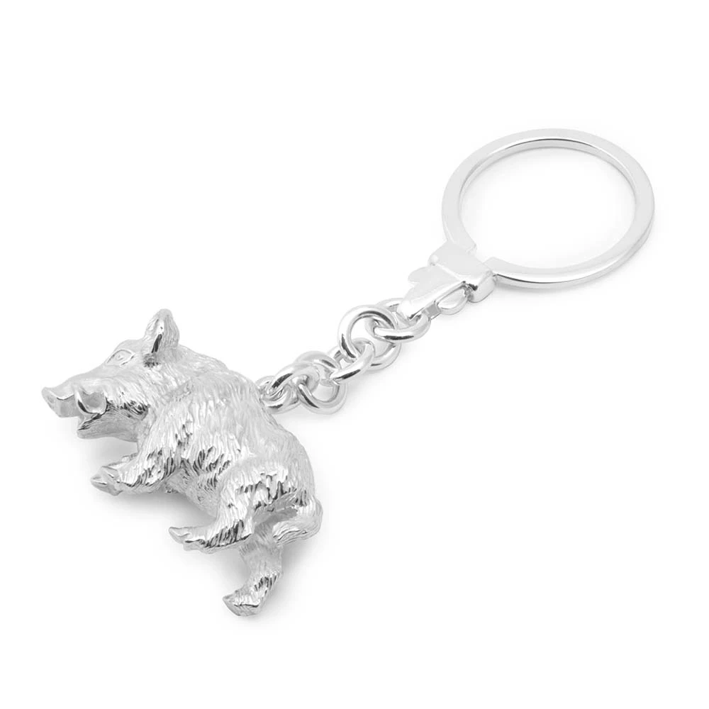 schluesselkette_keiler_925_sterlingsilber_1 Schlüsselkette Keiler 925 Silber