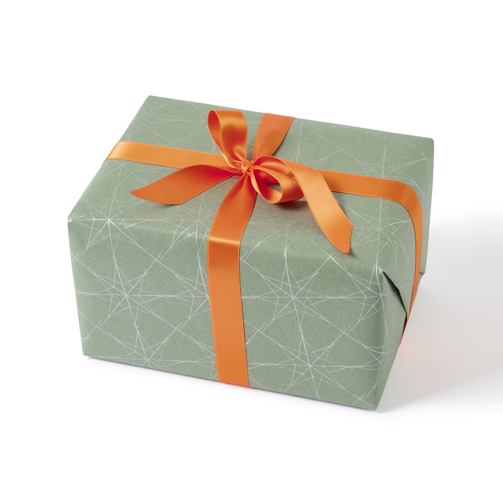 Geschenkpapier Starlines Grün – 3 Bögen