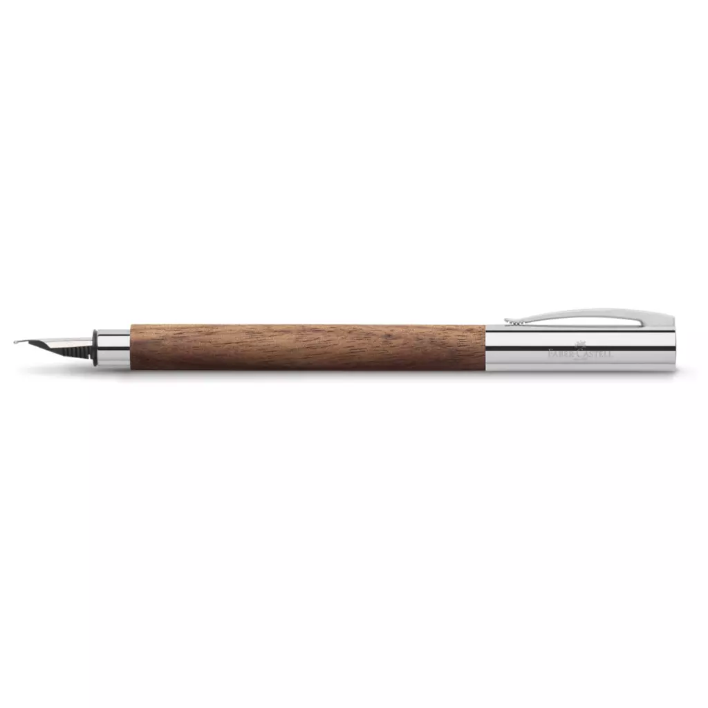 Graf von Faber-Castell Füllfederhalter Ambition Nussbaum M