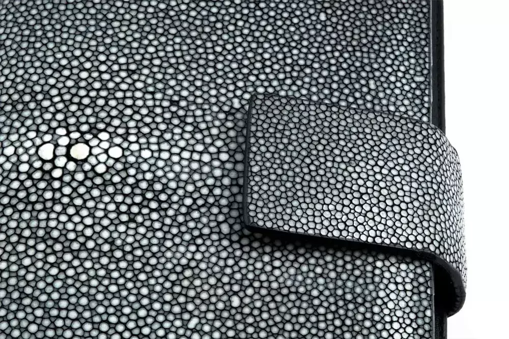 Personal Planer, Rochenleder,  Türkis