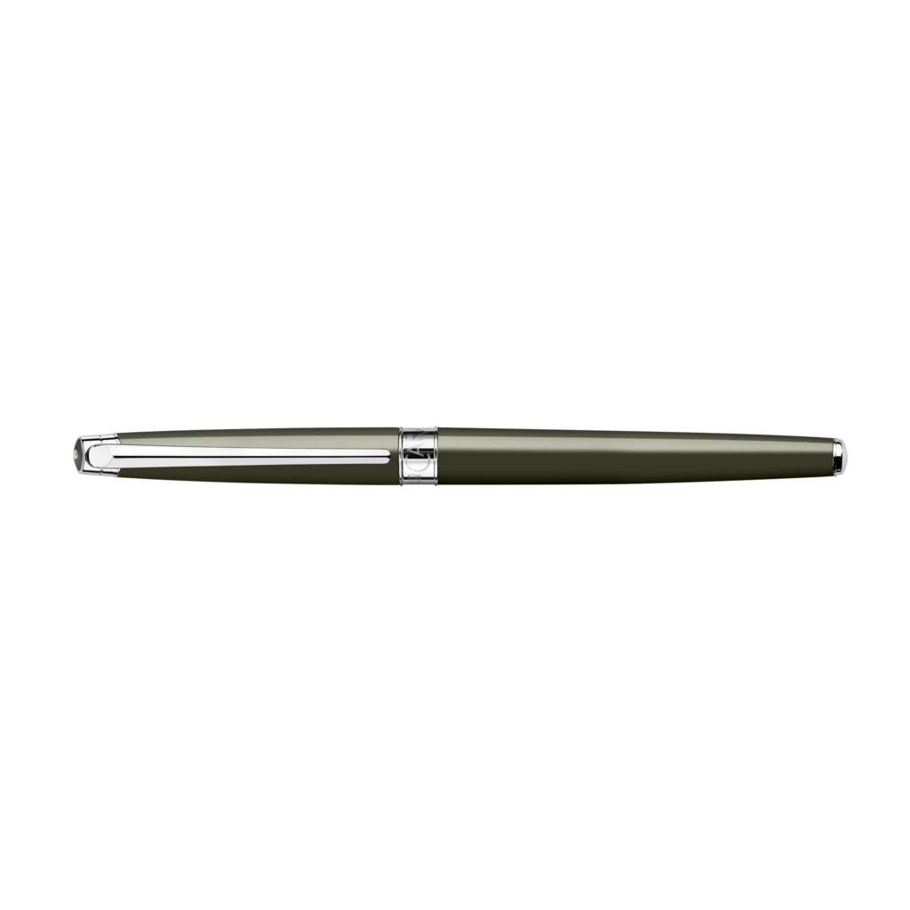 caran_dache_fuellfederhalter_leman_slim_terre_dombre_3 Caran d'Ache Füllhalter Léman Slim Terre d'Ombre rhod. M