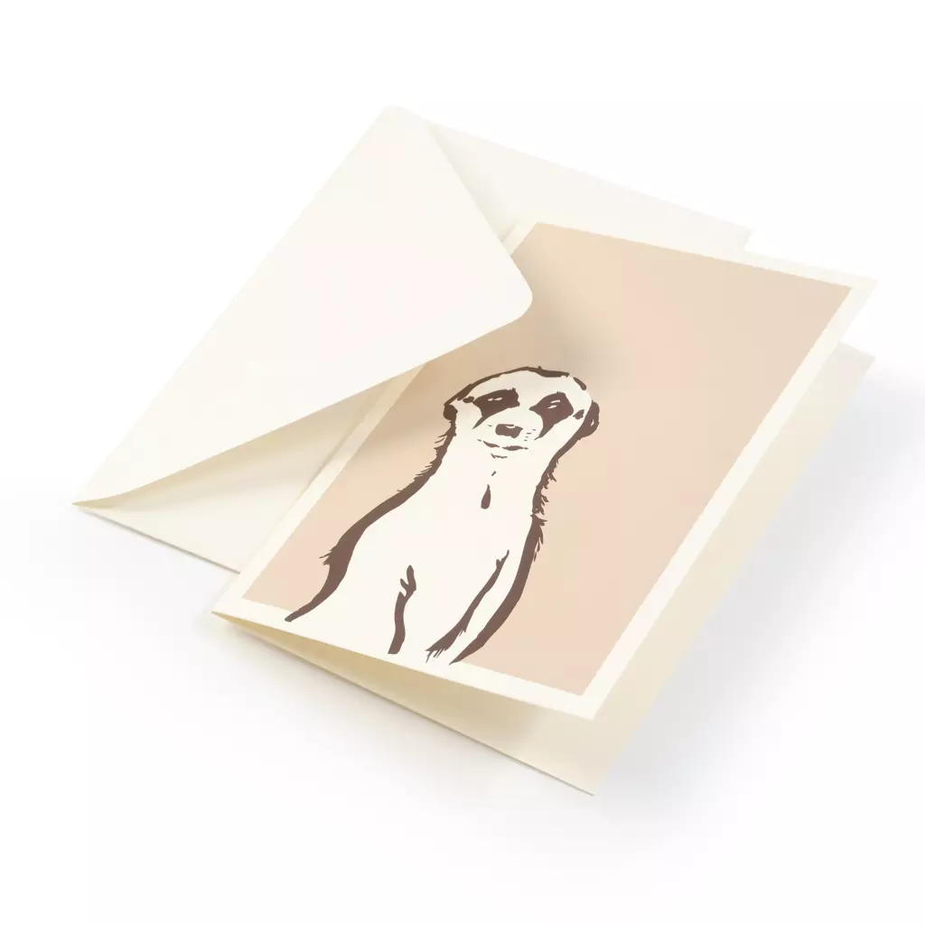 grusskarte_erdmaennchen_hochformat_1.webp Greeting card Meerkat, portrait format