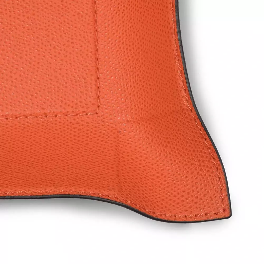 taschenleerer_quadratisch_leder_20x20_cm_12.webp Valet tray square, leather, 20 x 20 cm, mango