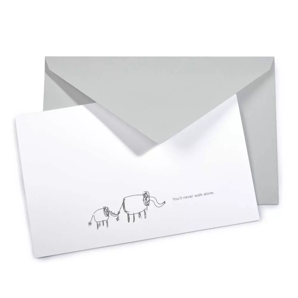 grusskarte_youll_never_walk_alone_2.webp Greeting card You'll never walk alone