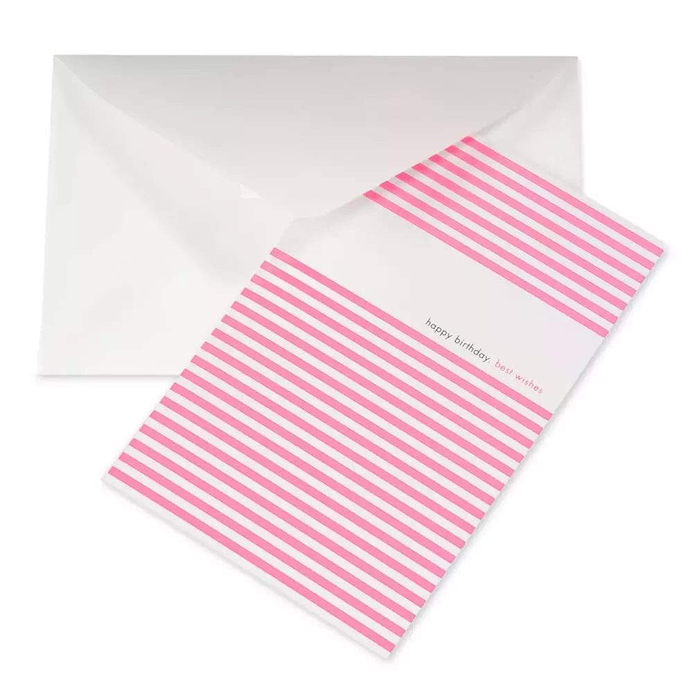 grusskarte_geburtstag_stripes_neonpink_2.webp Greeting card Birthday Stripes neon pink
