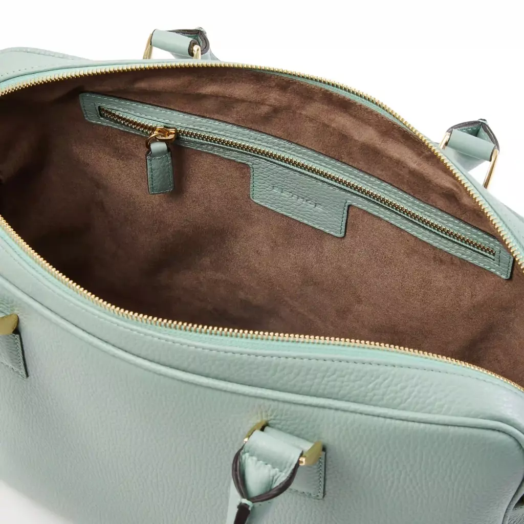 Aktentasche Adri, Leder,  Salbei