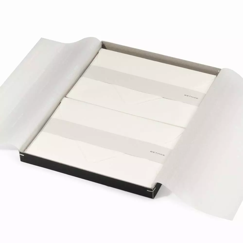 Briefkarten-Set Diplomat, Büttenpapier