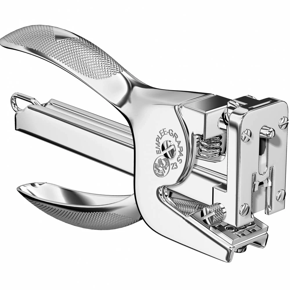 El Casco M85 Plier Stapler, chrome