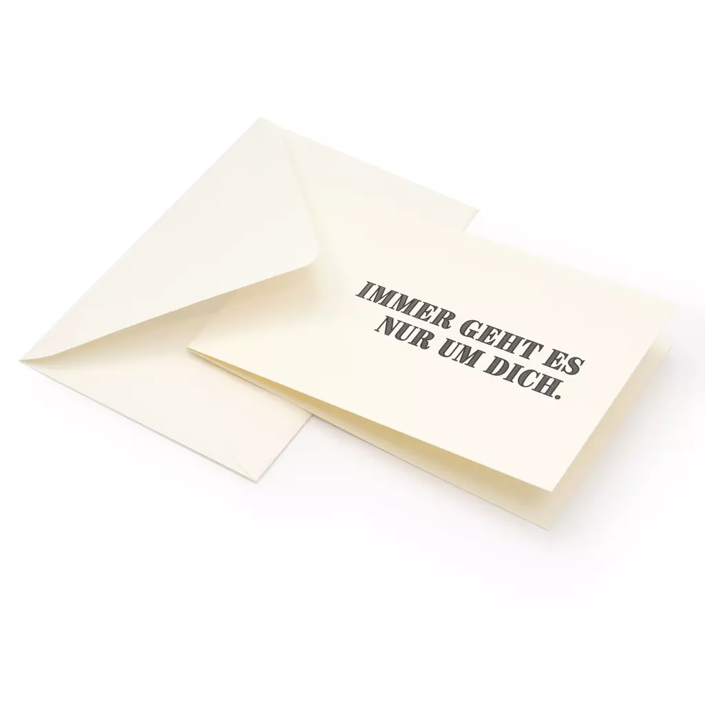 grusskarte_immer_geht_es_nur_um_dich_2.webp Birthday card - greeting card "Immer geht es nur um Dich"