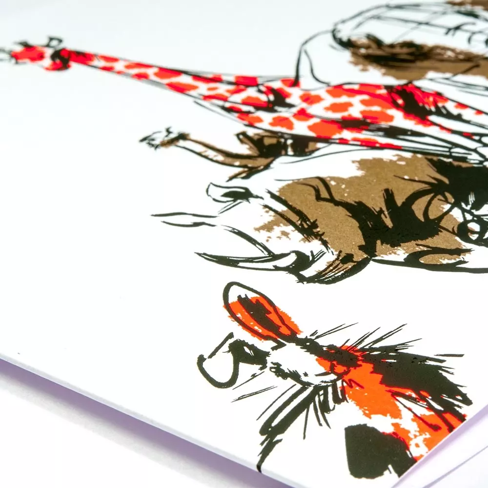 Grußkarte Coming home