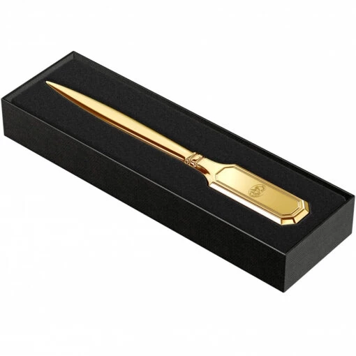 El Casco Brieföffner M 650 vergoldet