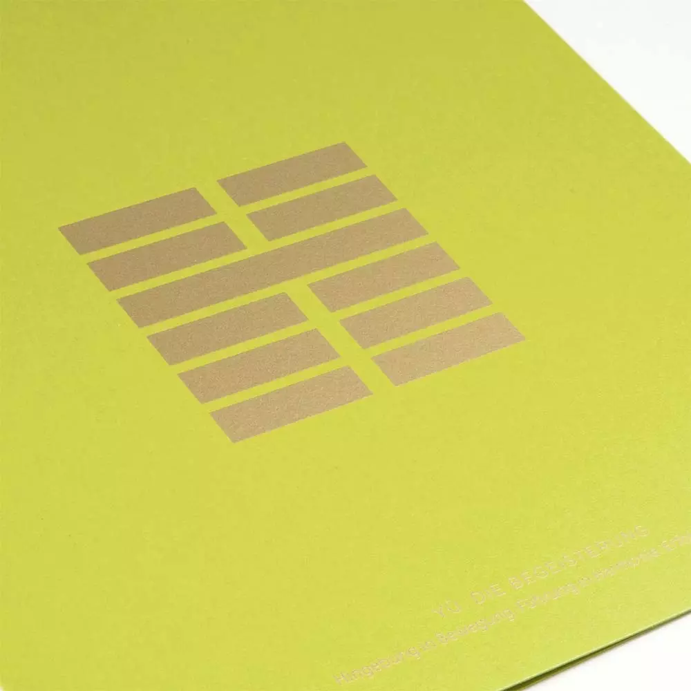 Grußkarte I GING Yü. Die Begeisterung