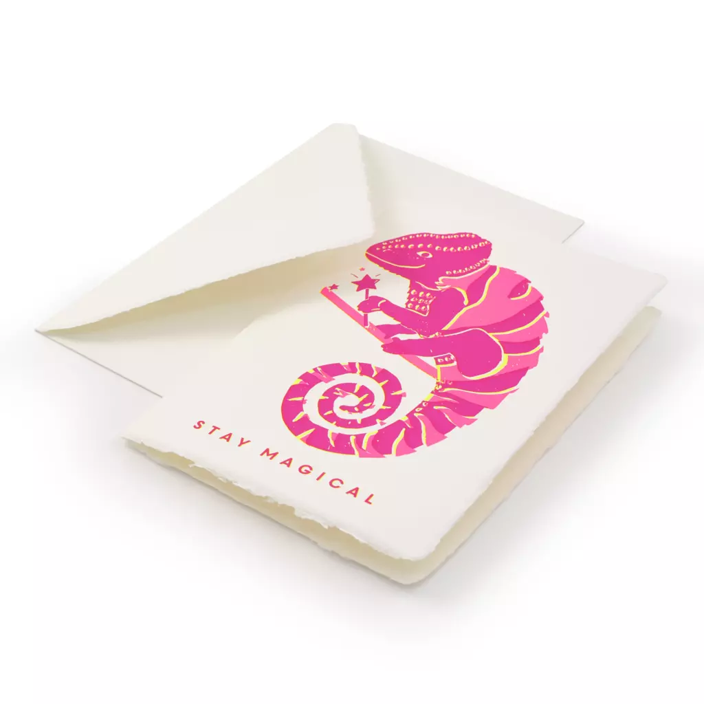 grusskarte_stay_magical_buetten_1.webp Greeting card Stay Magical, laid paper