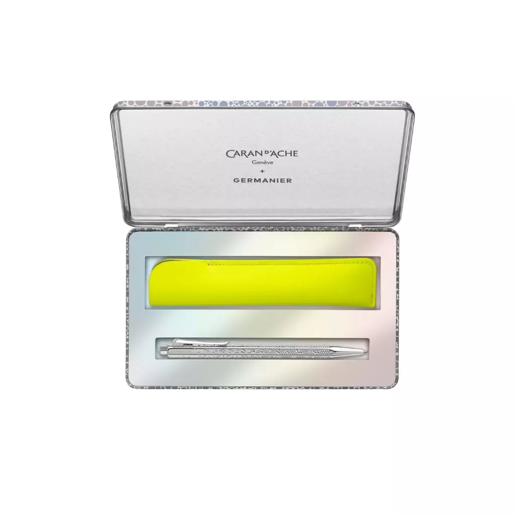 Caran d'Ache Kugelschreiber Ecridor Germanier im Lederetui