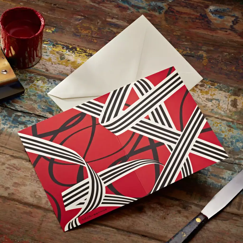 SALON x Bethge Grußkarte Ribbon, A5