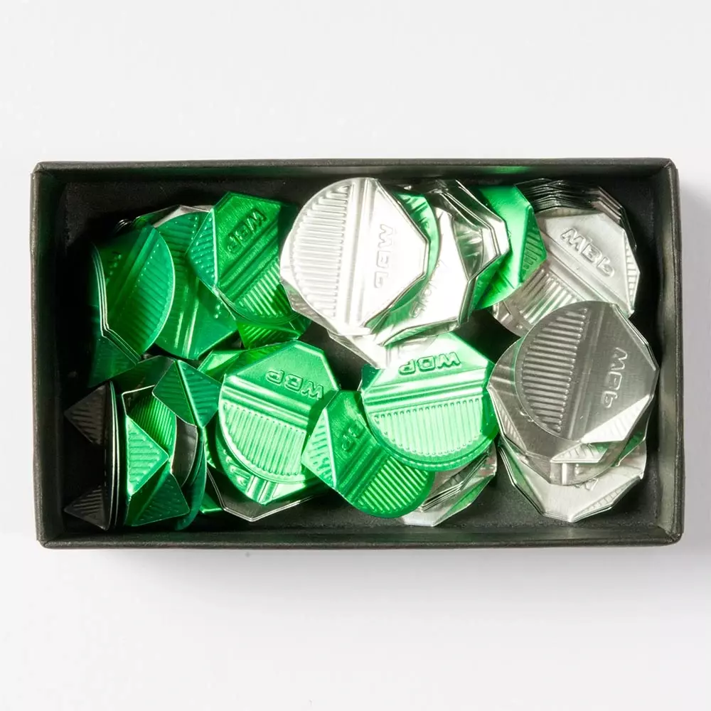 100 Dokumentenecken, Grün