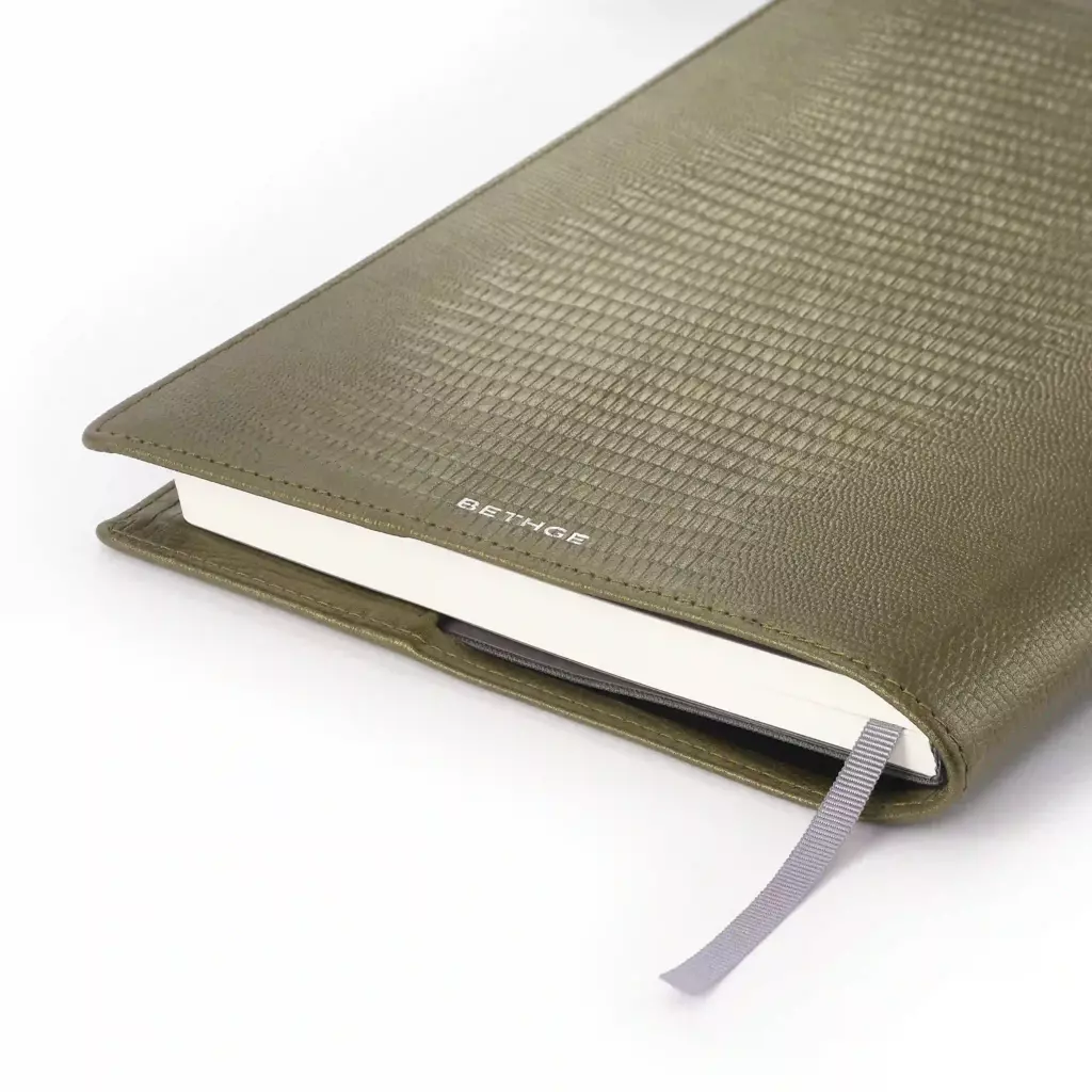 Buchhülle für DIN A5 Bücher, Leder, Tejus