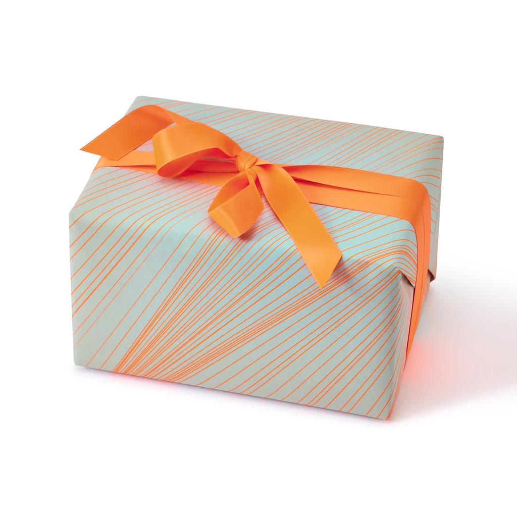 Geschenkpapier Lines Dunkelgrau – 3 Bögen