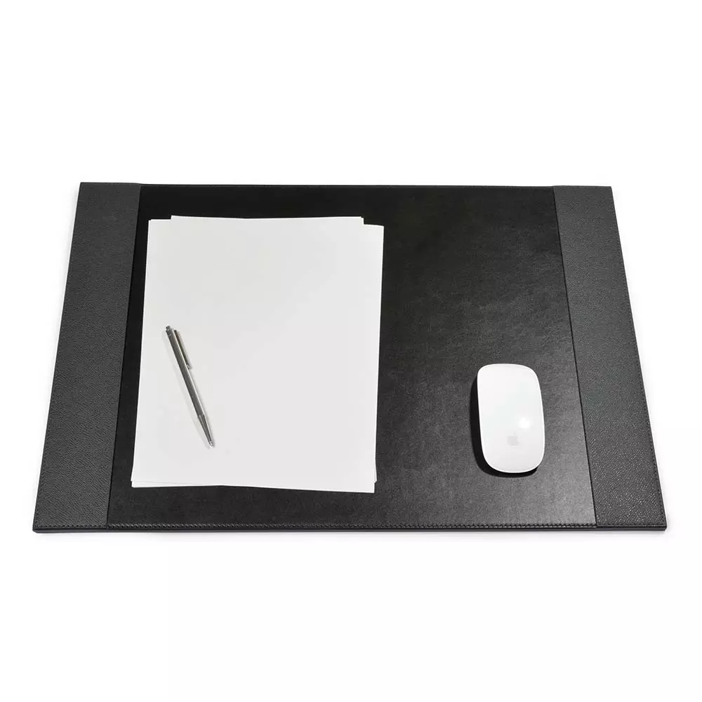 Schreibtischunterlage, Nappa/Leder, 54,0x38,0 cm, Dunkelblau