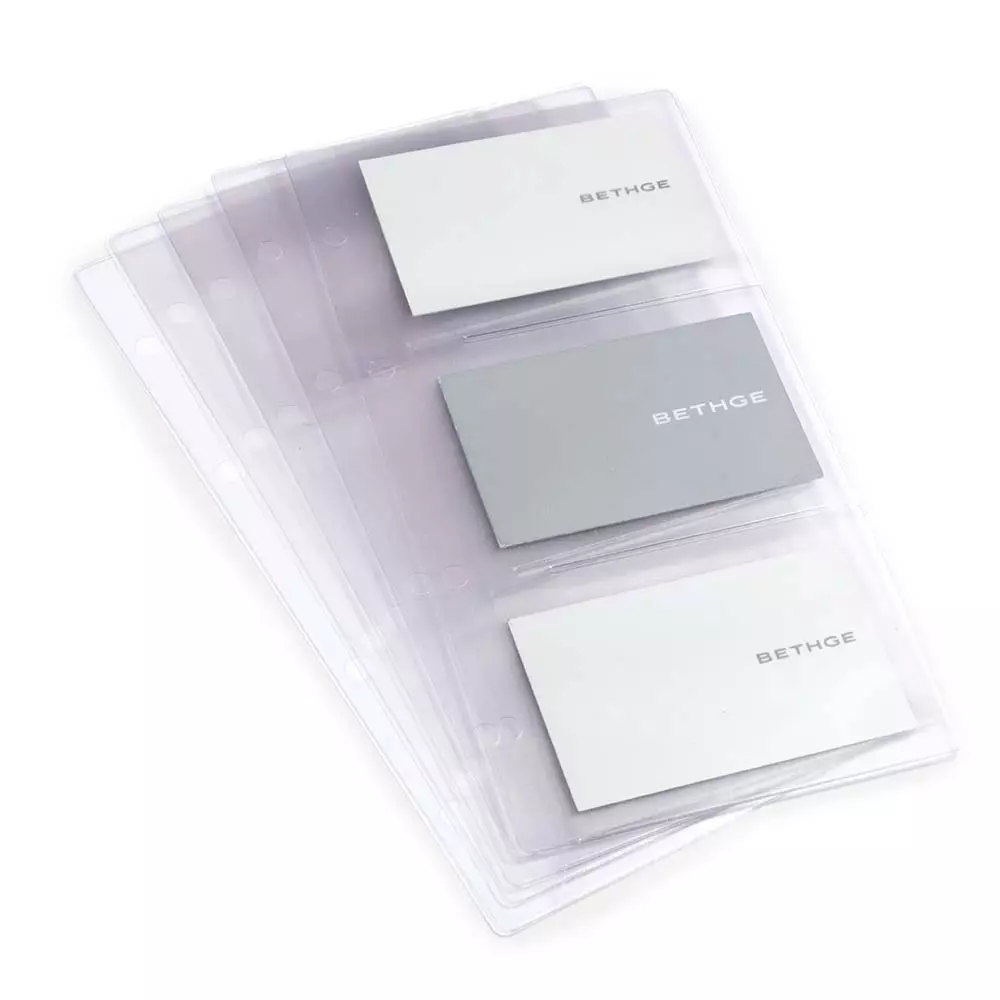 5_visitenkartenhuellen_fuer_visitenkartenringbuch_2.webp Visitenkartenhüllen 5er Set für Visitenkartenringbuch