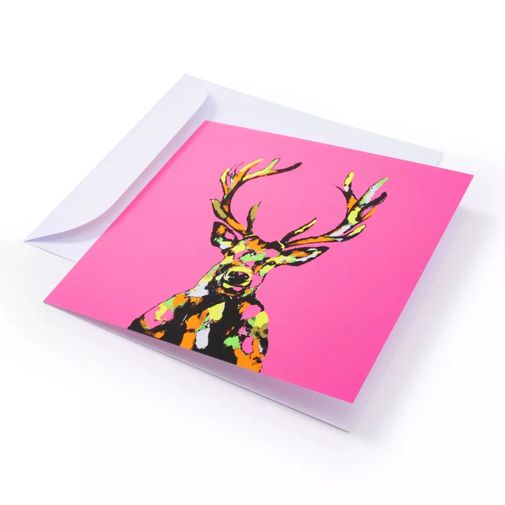 grusskarte_hirsch_neon_pink_1.webp Grußkarte Hirsch Neon Pink