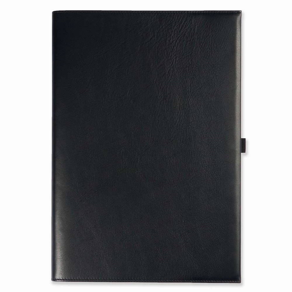 buchhuelle_a4_fuer_leuchtturm1917_notizbuecher_leder_19 Leder Buchhülle A4 für Leuchtturm1917 Schwarz
