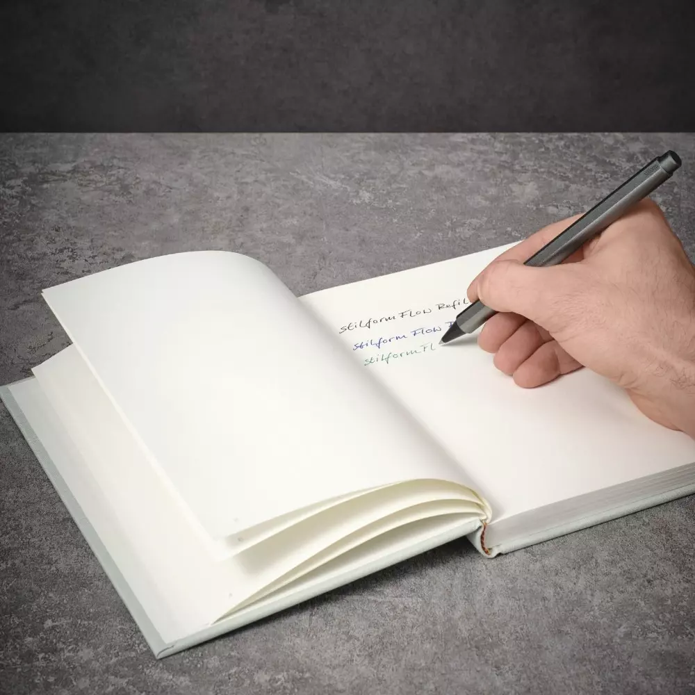 stilform Tintenroller FLOW Aluminium Rose Moon