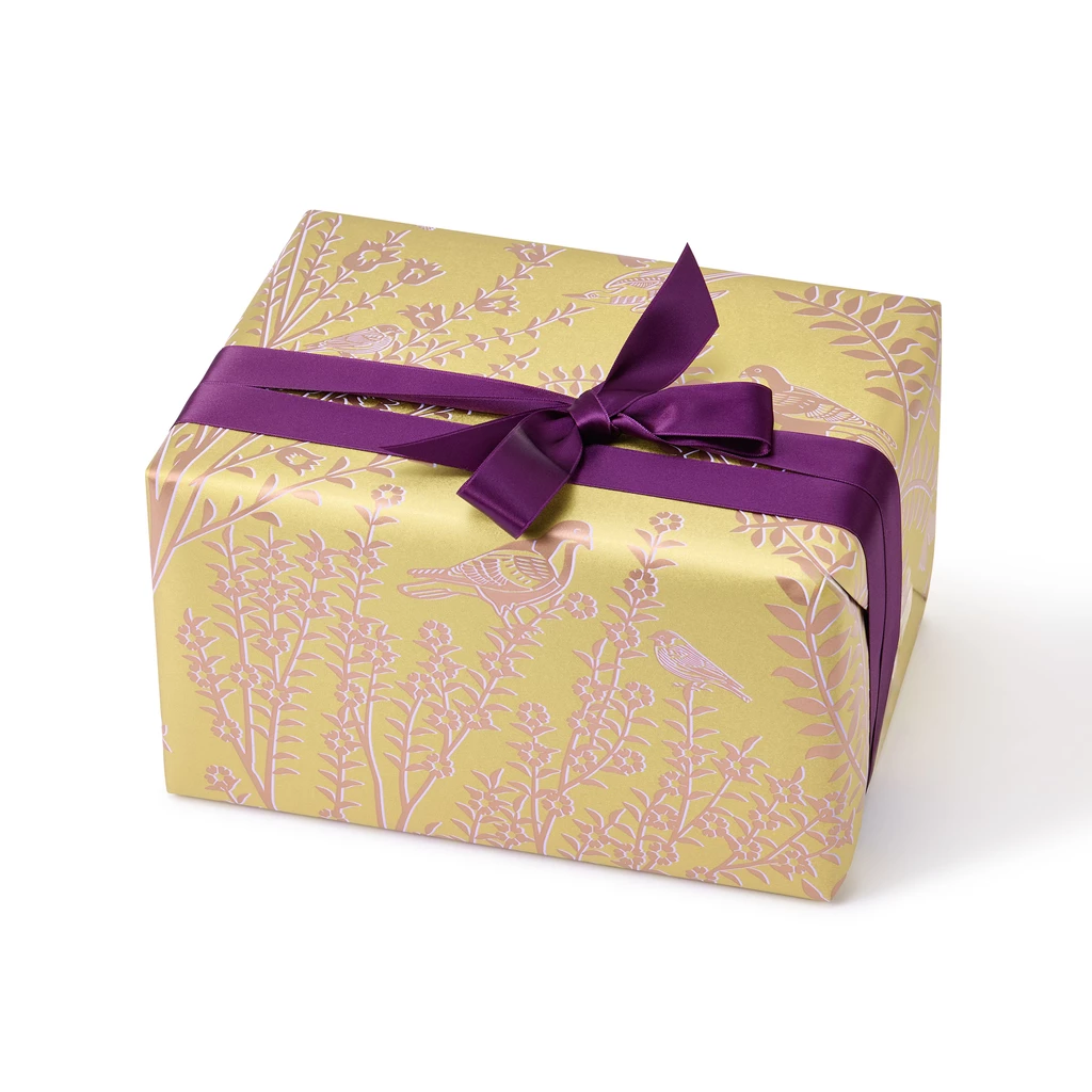 Geschenkpapier Paradise Gold – 3 Bögen