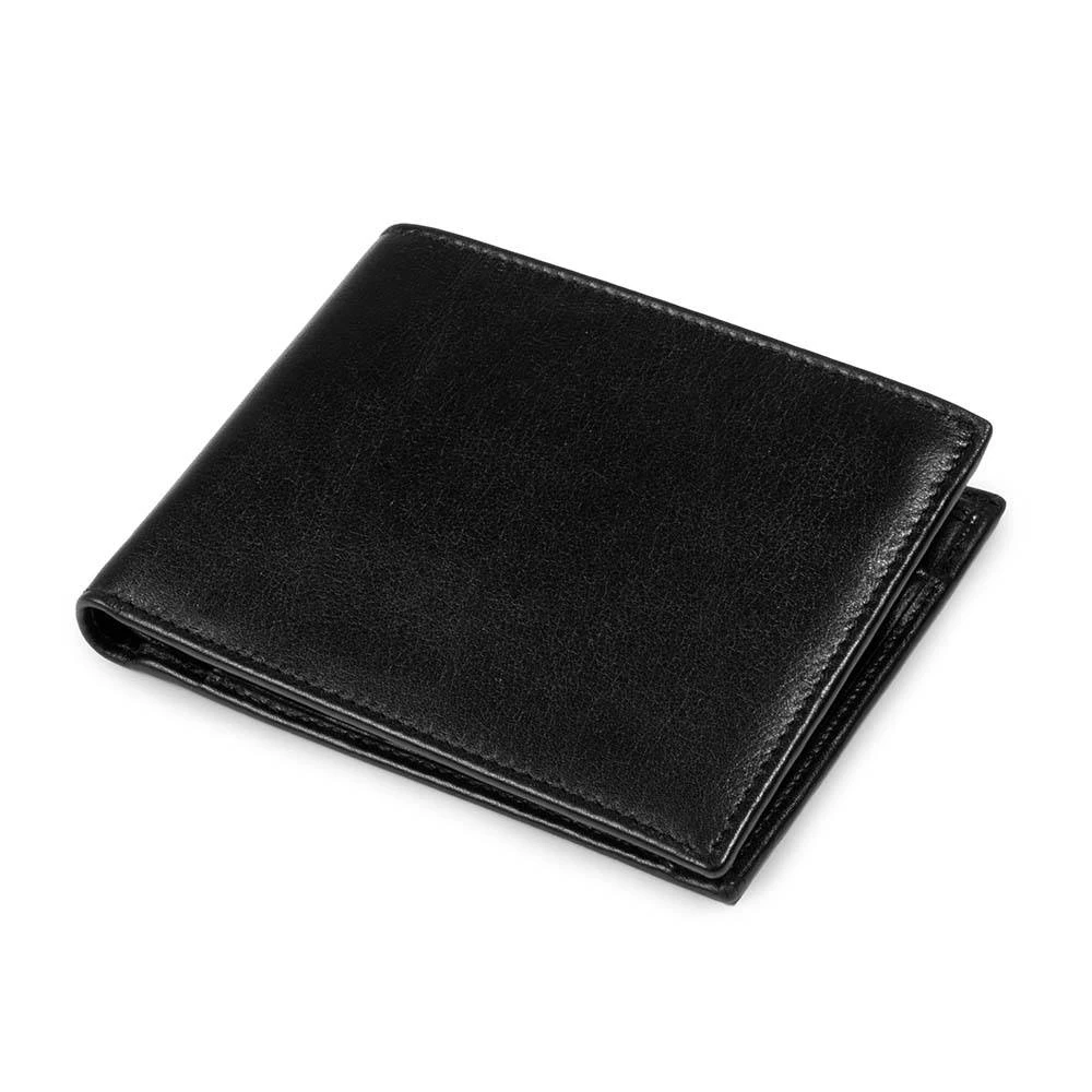 portemonnaie_mit_muenzfach_breit_leder_nappa_1 Leder Portemonnaie Nappa Schwarz mit Münzfach