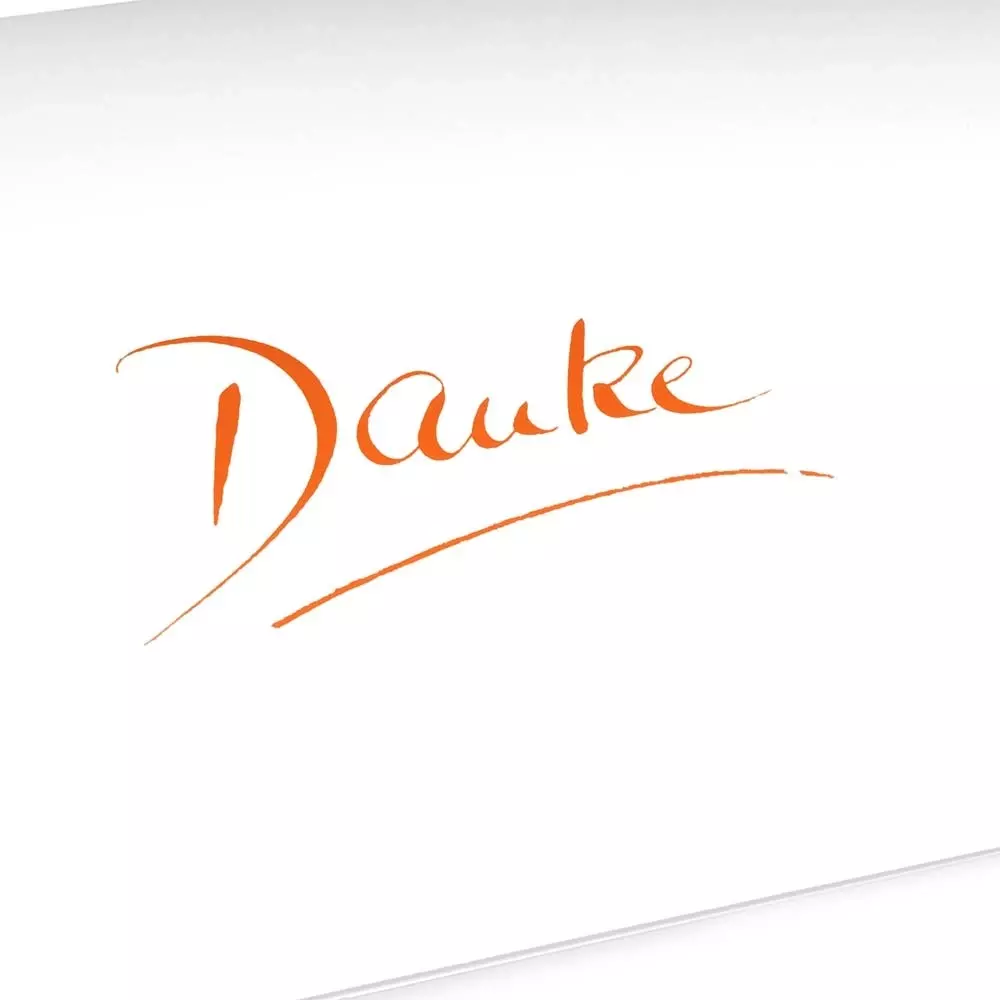 Greeting card Danke calligraphy