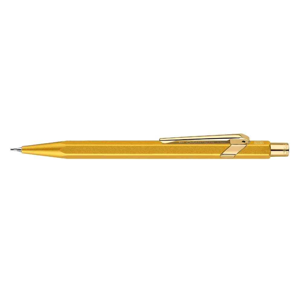 caran_dache_druckbleistift_844_limited_edition_10 Caran d'Ache 844 LE Mechanical Pencil, gold bar