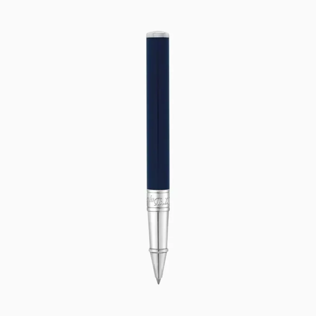 st_dupont_tintenroller_d-initial_blauchrom_m_2.webp S.T. Dupont D-Initial Rollerball, blue/chr., M