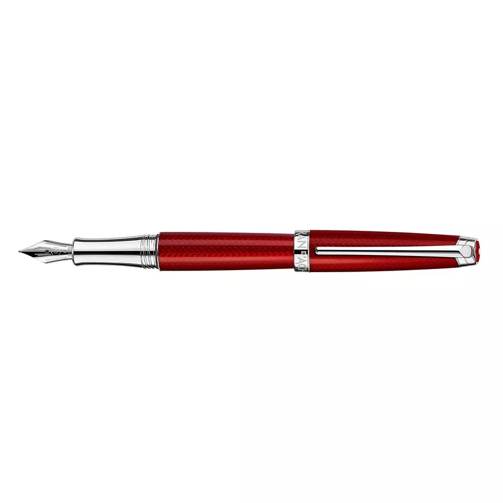caran_dache_fuellfederhalter_leman_rouge_carmin_1.webp Caran d'Ache Füllfederhalter Léman Rouge Carmin M-Feder