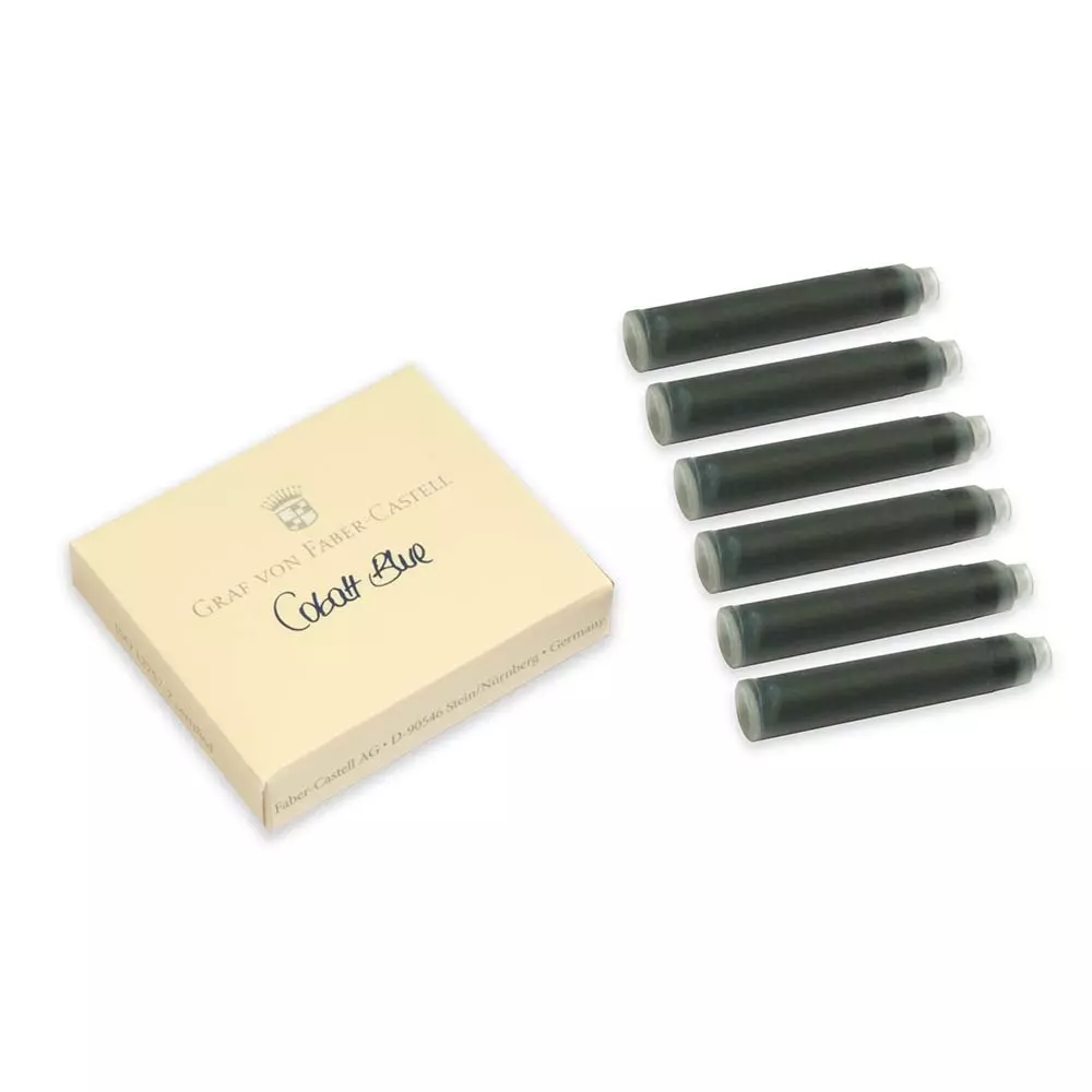 graf_von_faber-castell_tintenpatronen_6er_dokumentenecht_21.webp Faber-Castell Ink Cartridges, pack of 6, deep sea green