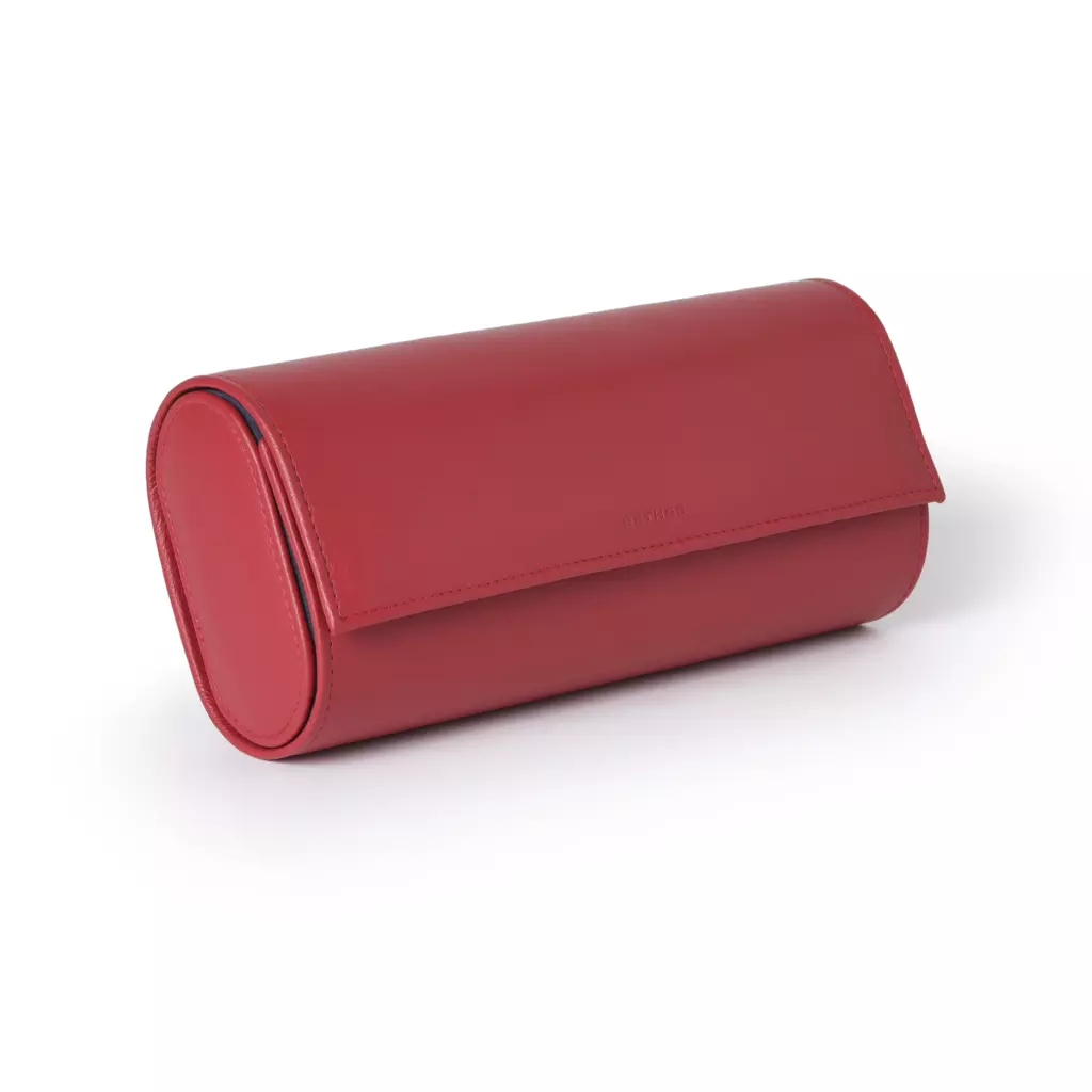 uhrenrolle_fuer_3_uhren_kollektion_1977_leder_rot_2.webp Watch Roll for 3 Watches, Collection 1977, leather, red