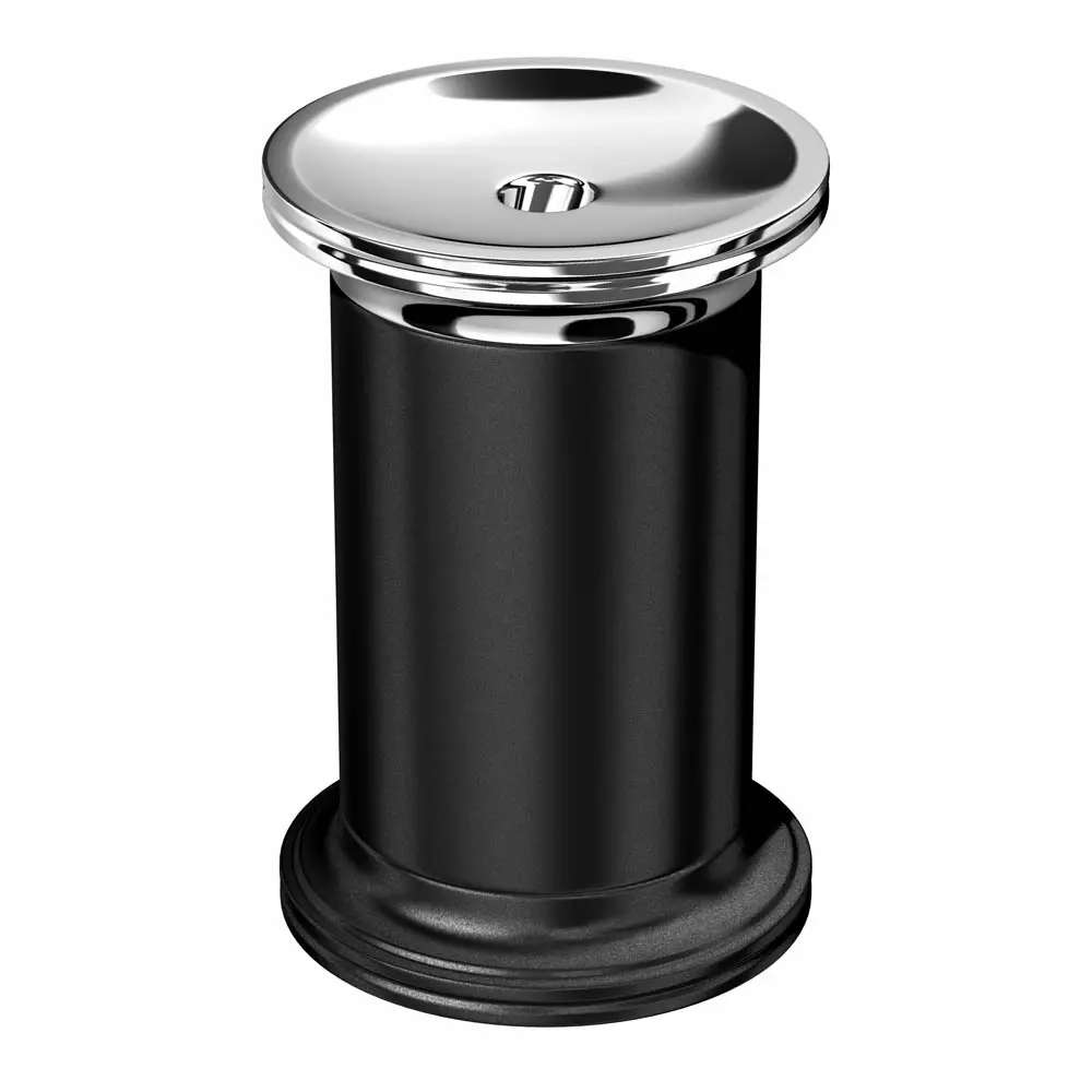 El Casco Anspitzer Zylinder M435 schwarz/chrom