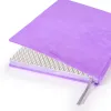 Leder Notizbuch A4 Blanko Violet - 2