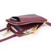 Crossbody Tasche Adri, Leder, Aubergine - 2