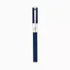 S.T. Dupont Tintenroller D-Initial blau/chrom M