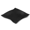 Taschenleerer quadratisch, Leder, 15x15 cm, Schwarz - 4
