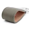 Leder Schlüsselanhänger Adri Taupe - 5